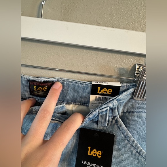 Lee Blue Jean Shorts Relaxed Fit - Picture 4 of 5